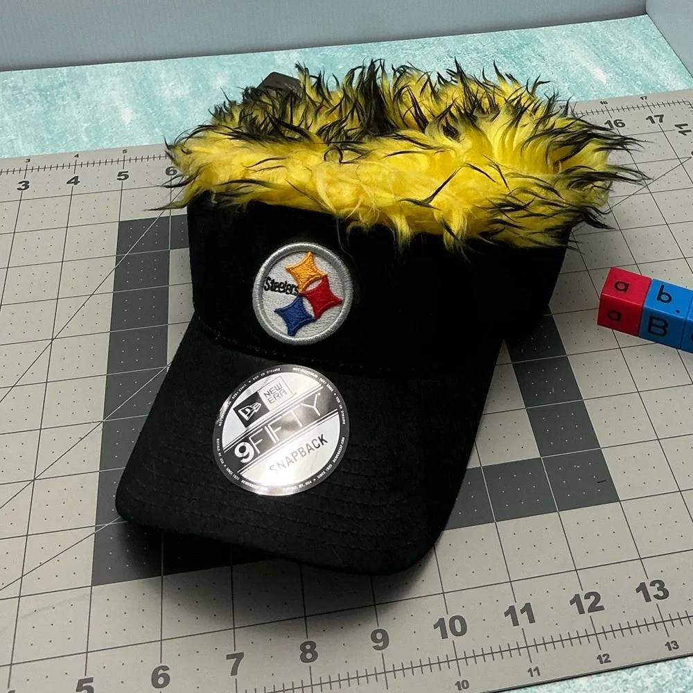 New Era Black‎ and Yellow Steelers Hat
